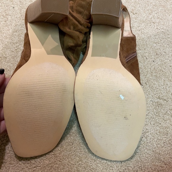 slouch open toed heels - Picture 5 of 6